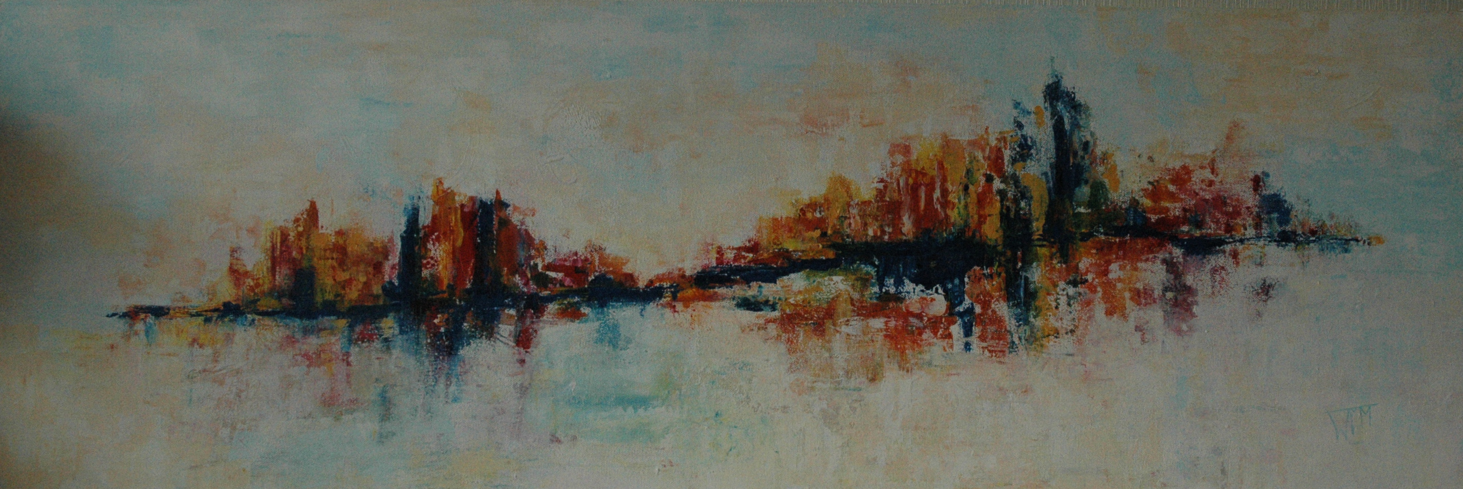 40 x 120 x 4cm, acryl op katoen, €195,-